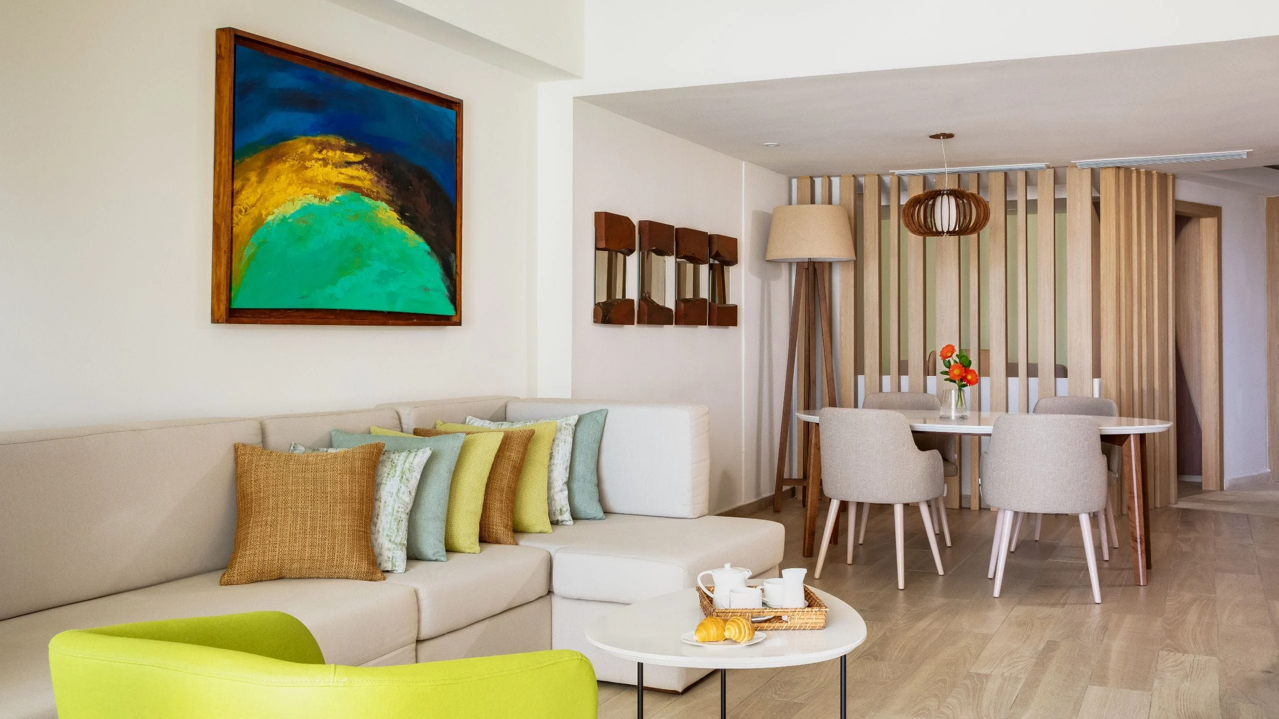 בריכת Hyatt Ziva Cap Cana בשעת ערב