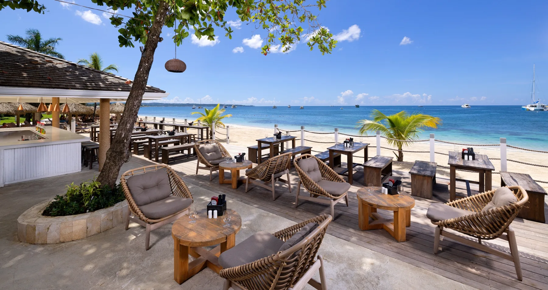 Perla restaurant at Sandals Negril