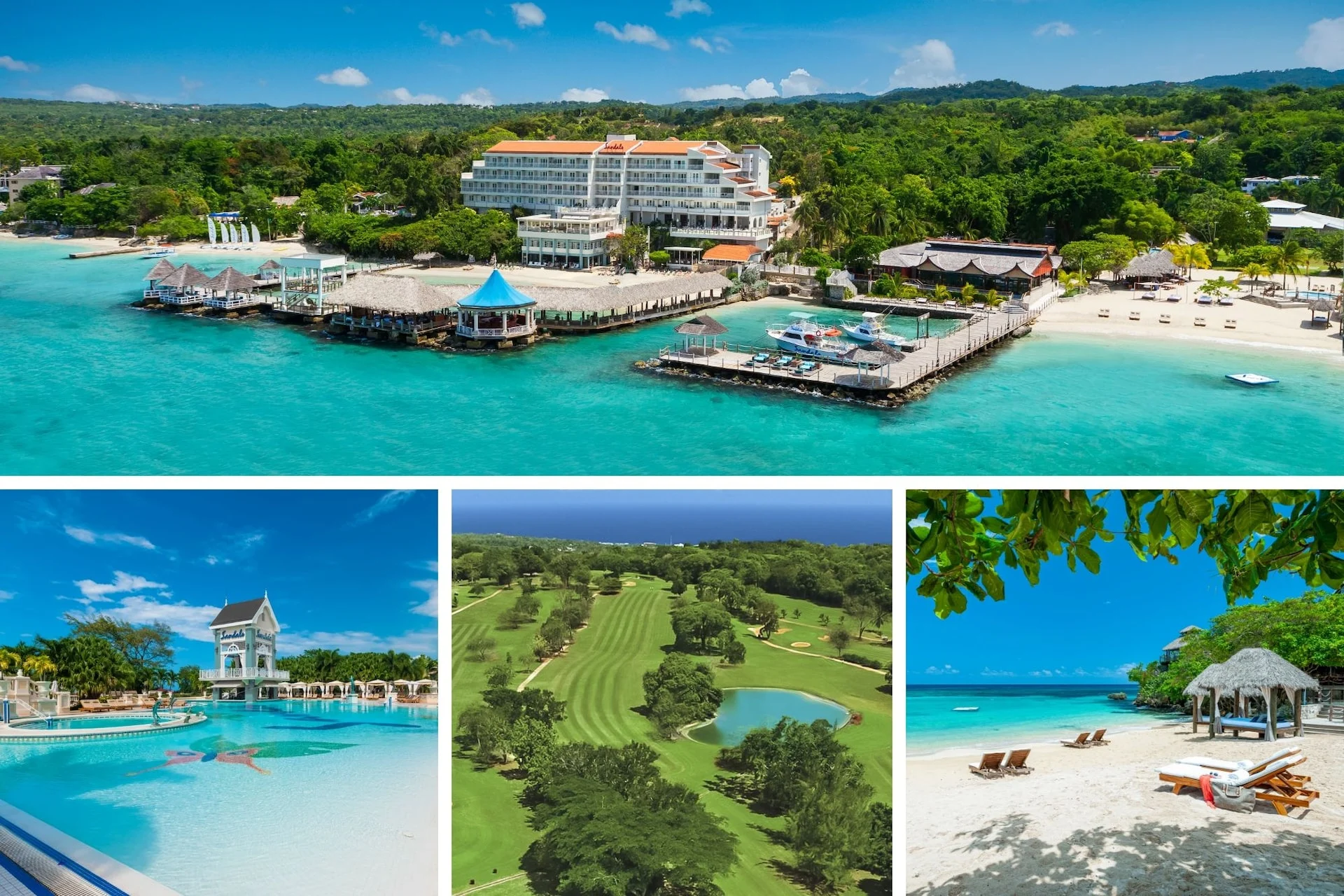 סוויטה זוגית מודרנית ב־Sandals Ochi Beach Resort