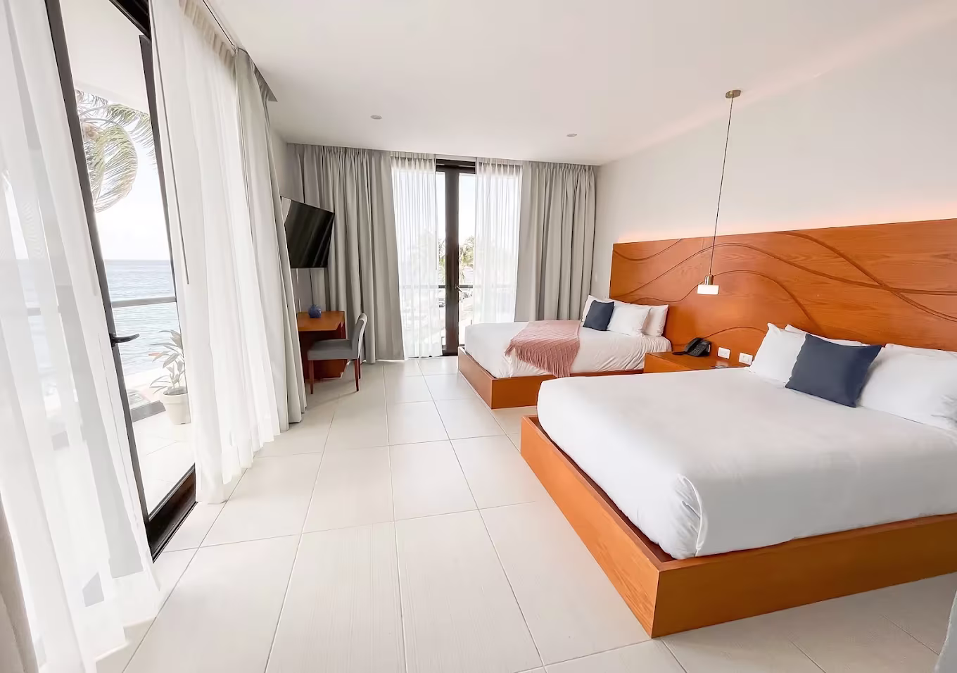 חדר עם נוף לים ב־Puerto Libre Cozumel