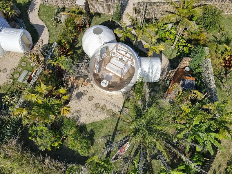 סוויטה זוגית מודרנית ב־Green Land Bubble Glamping Cabarete