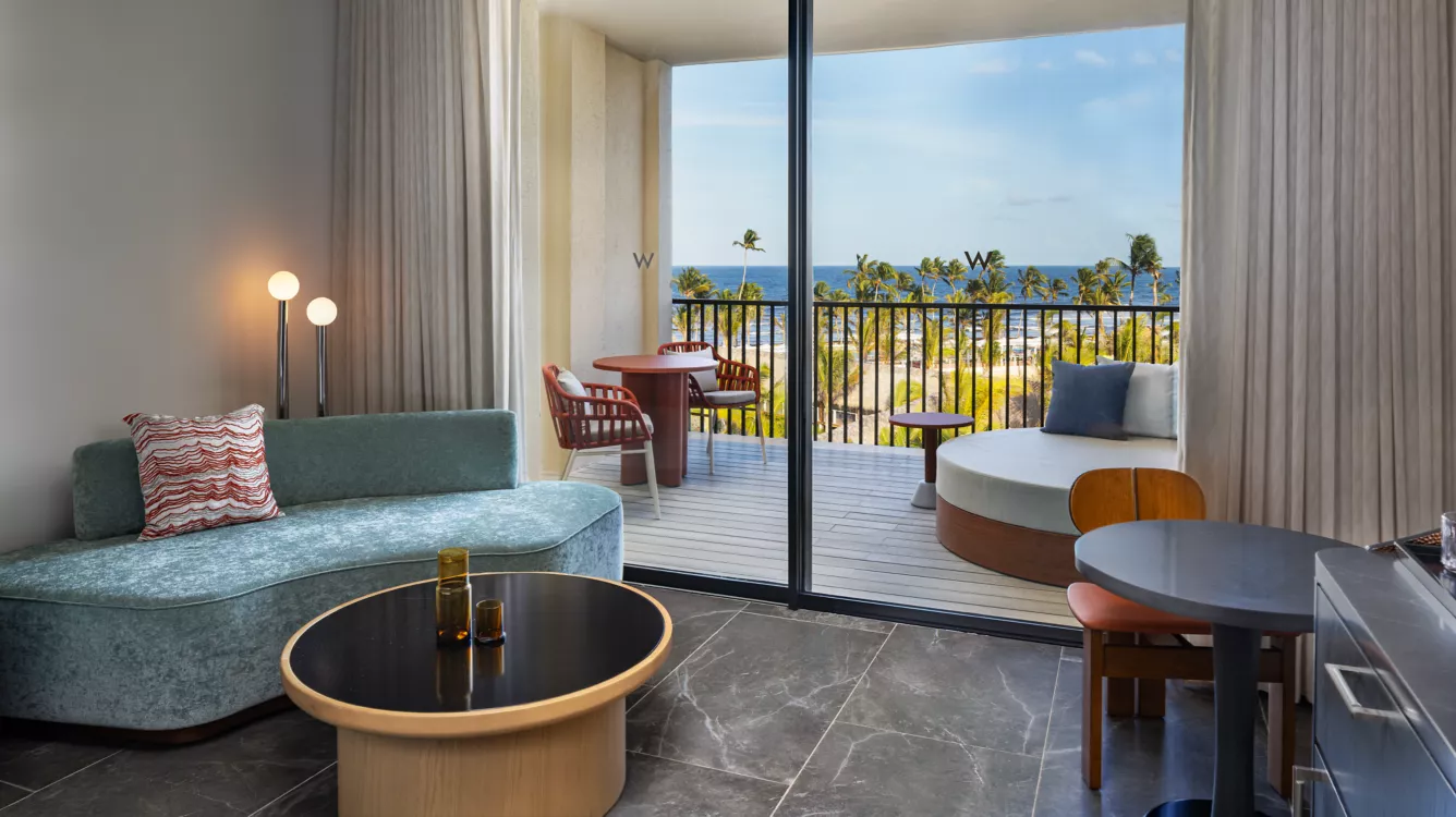 Premier ocean room at W Punta Cana Adult All-Inclusive